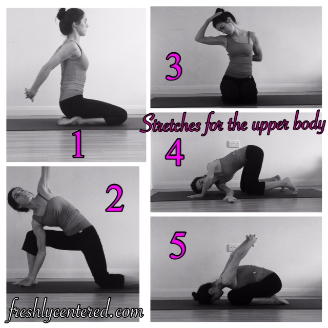 Stretches for the upper body