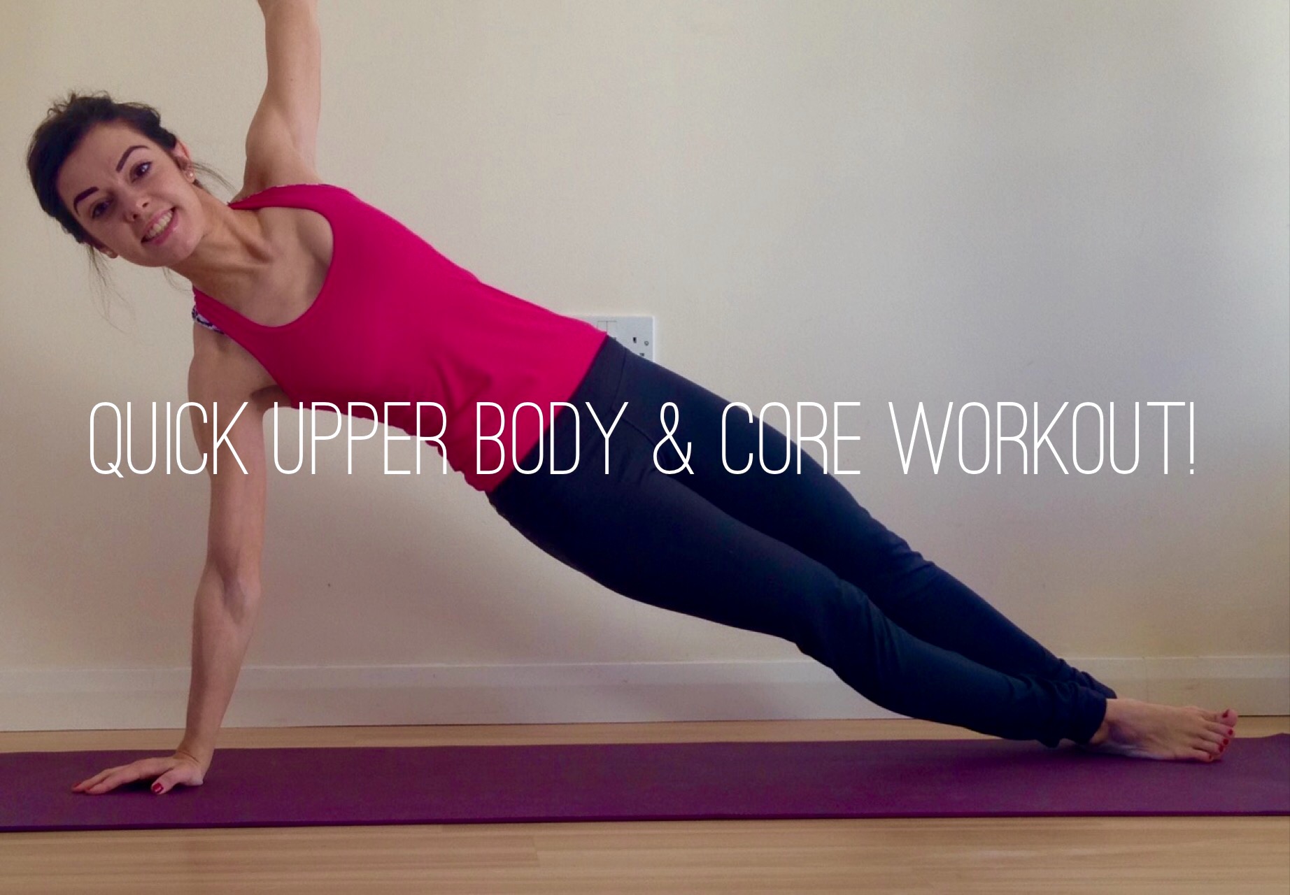 Quick upper body & core Pilates workout! - Freshly Centered