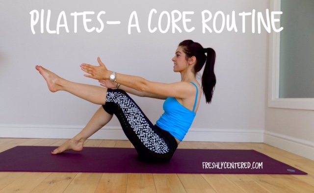 pilates-a core routine