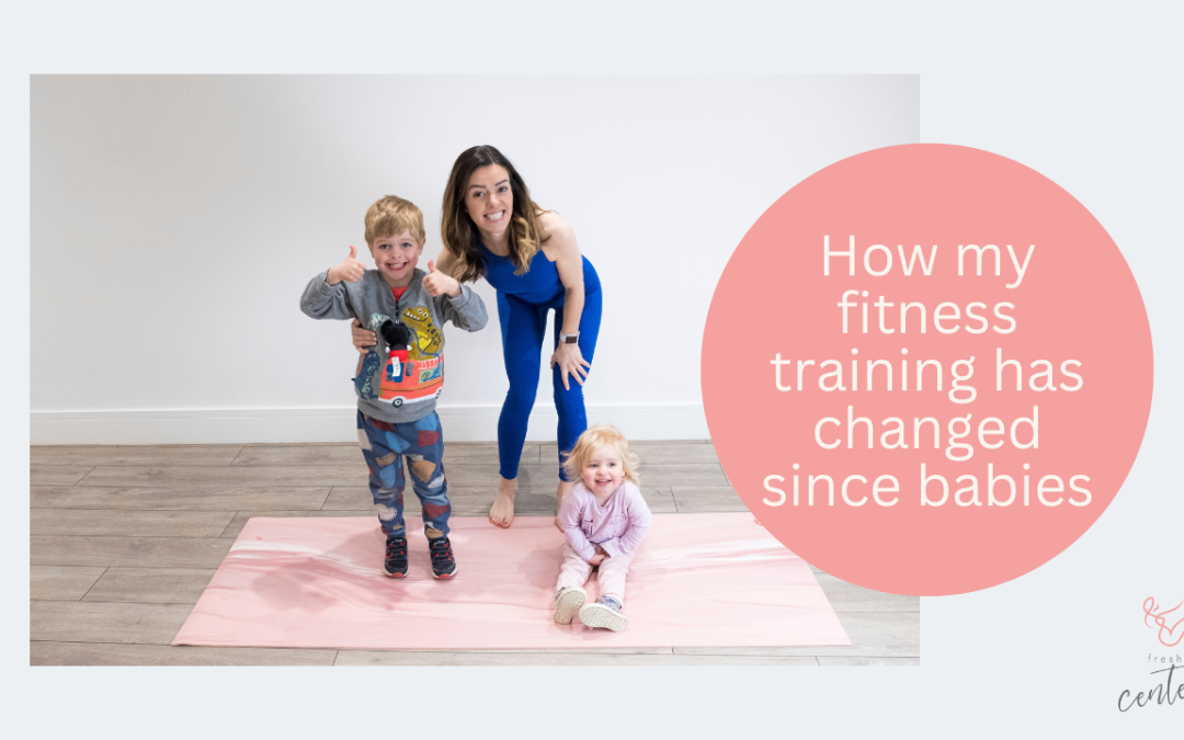 Fitness training since having babies